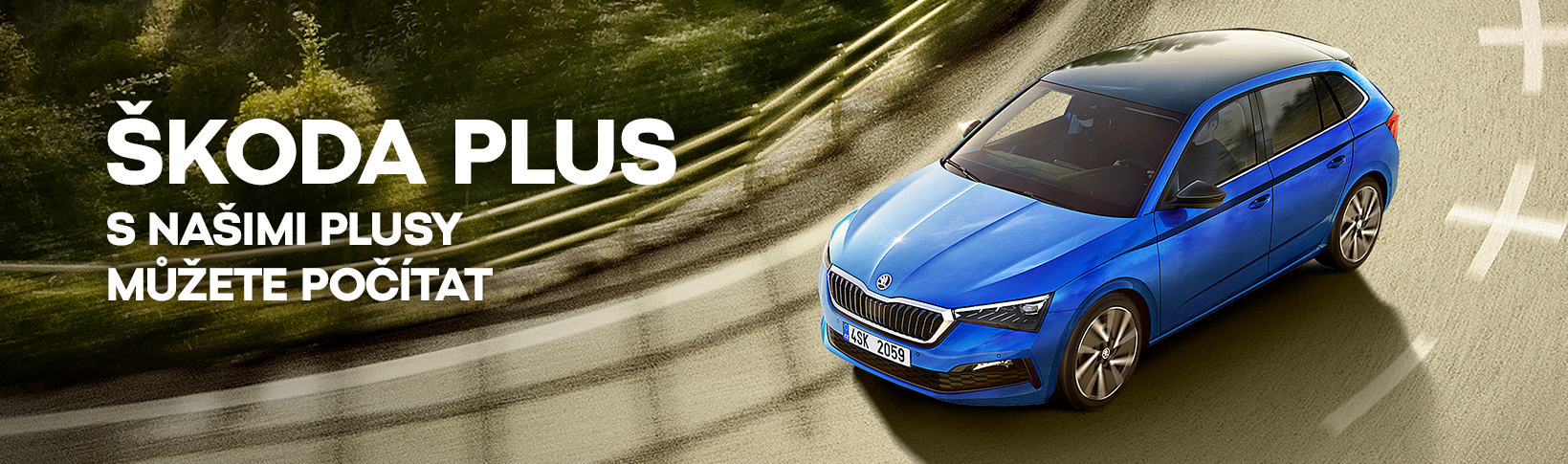 Banner Škoda Plus